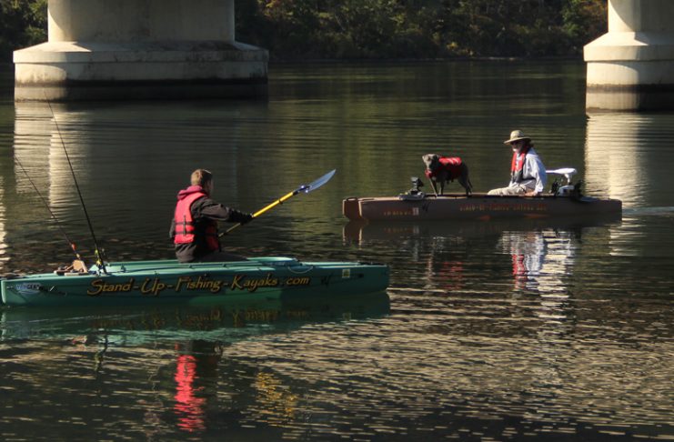 river fishing kayak