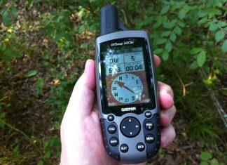 Gifts for Geocachers and hobby of treasure hunting using a GPS
