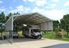 How to set up outdoor RV carport areas