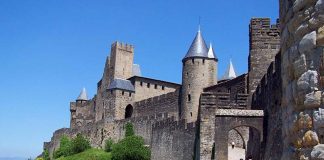 Carcassonne, France – a medieval walled city